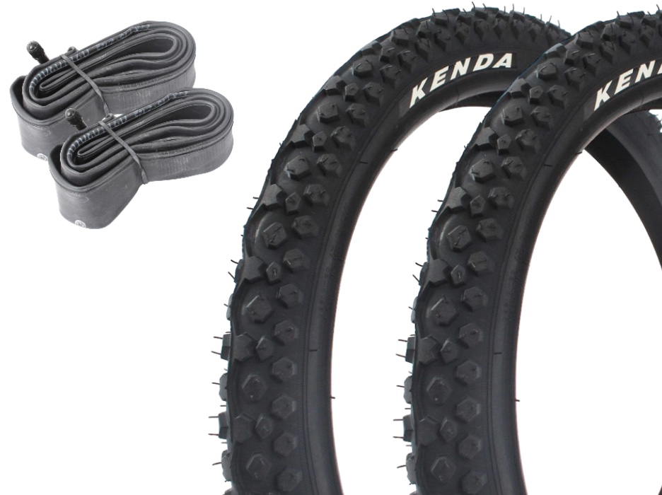 BMX tire set KENDA K-853 16 inch x 1.75 inch + AV inner tube
