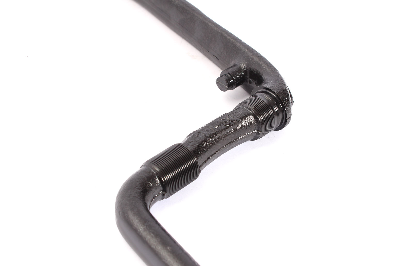 Verbindungsstück einteilig geschmiedete BMX Kurbel in Schwarz