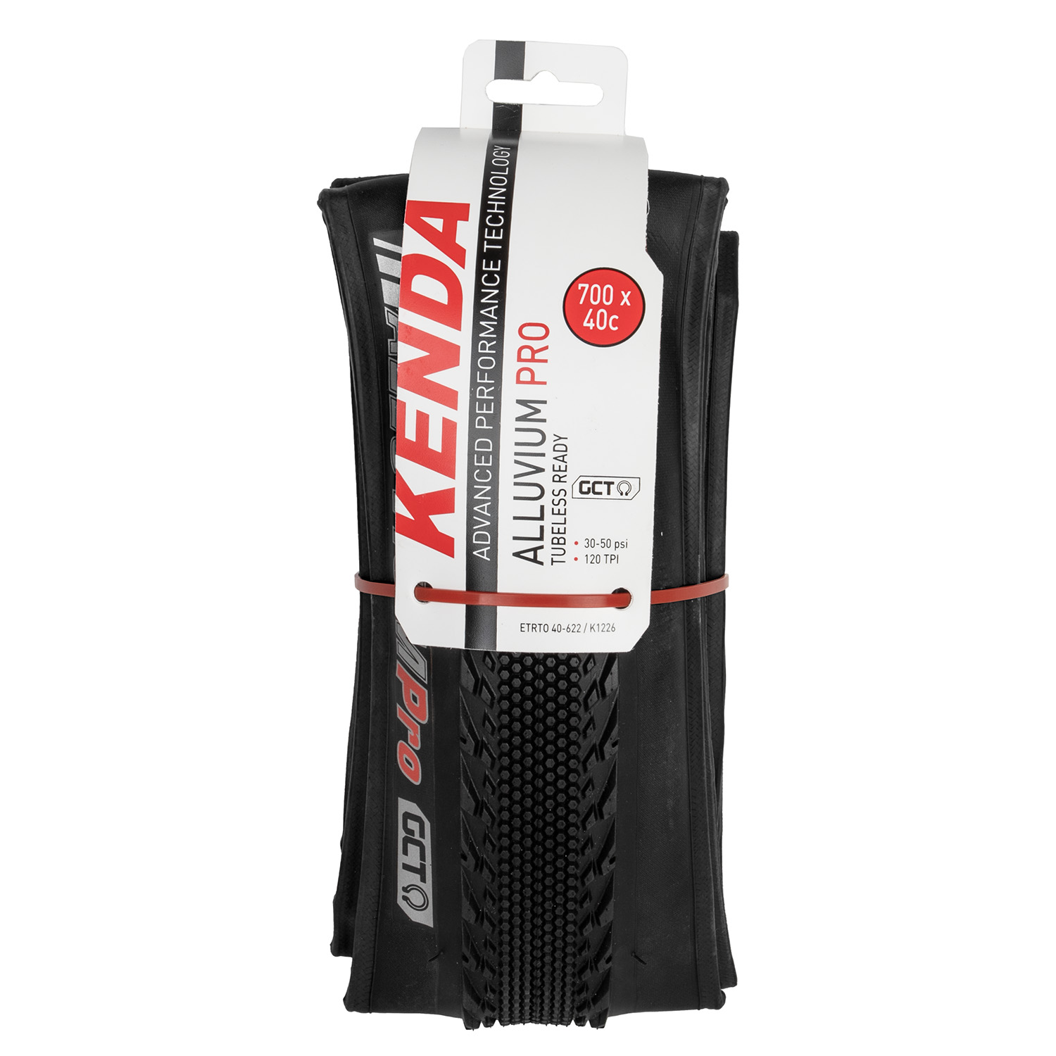 Pneu pliant KENDA Alluvium Pro GCT 28 pouces / 700 x 40C