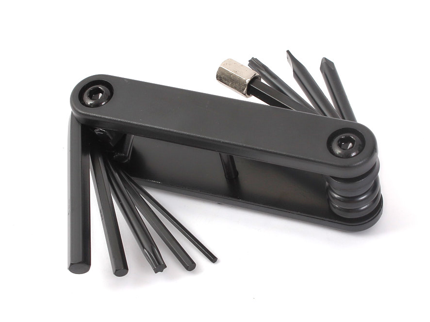 KHE Set d'outils pliable 10x Multitool