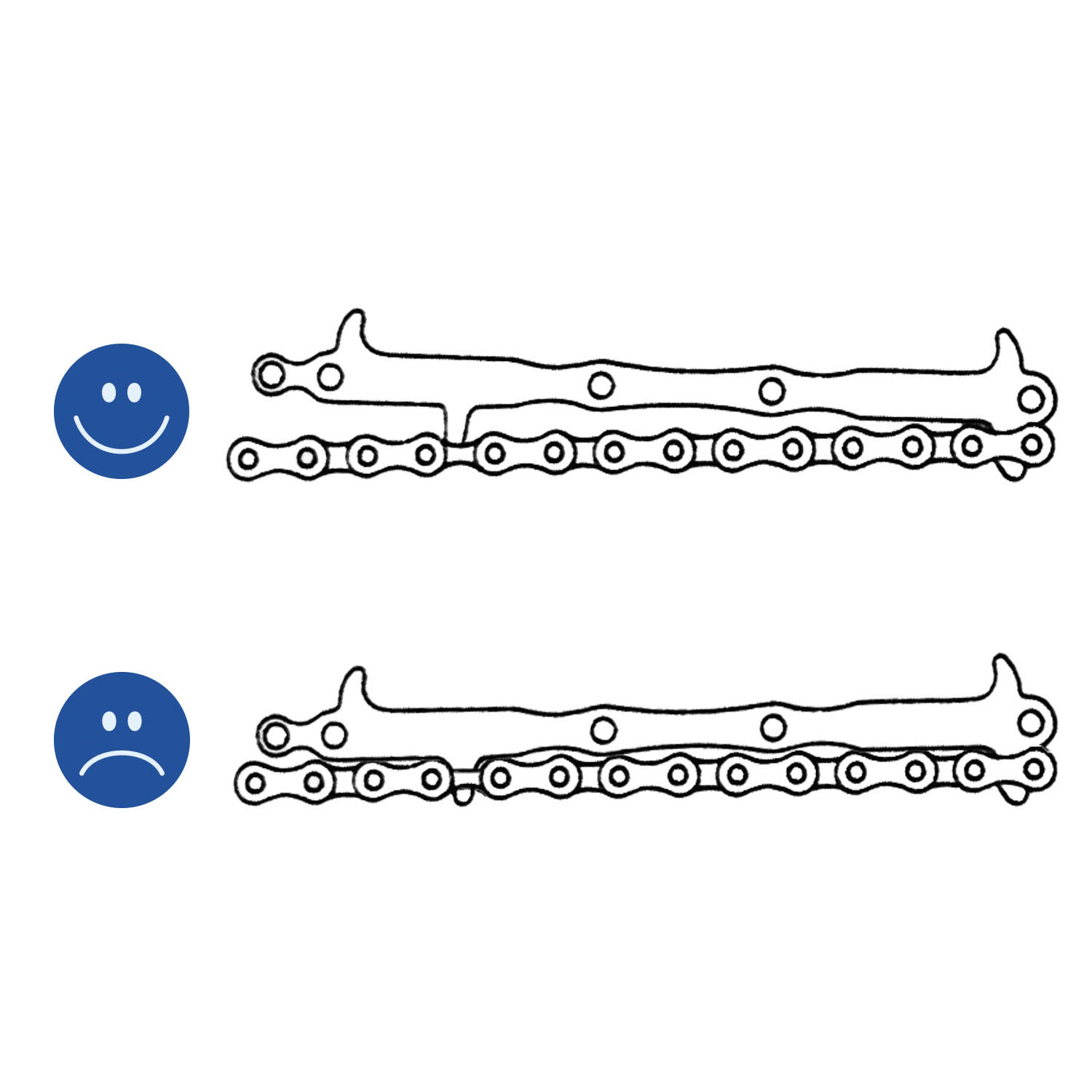 Outil de chaîne KHE SUPER B TB-3327 3 en 1