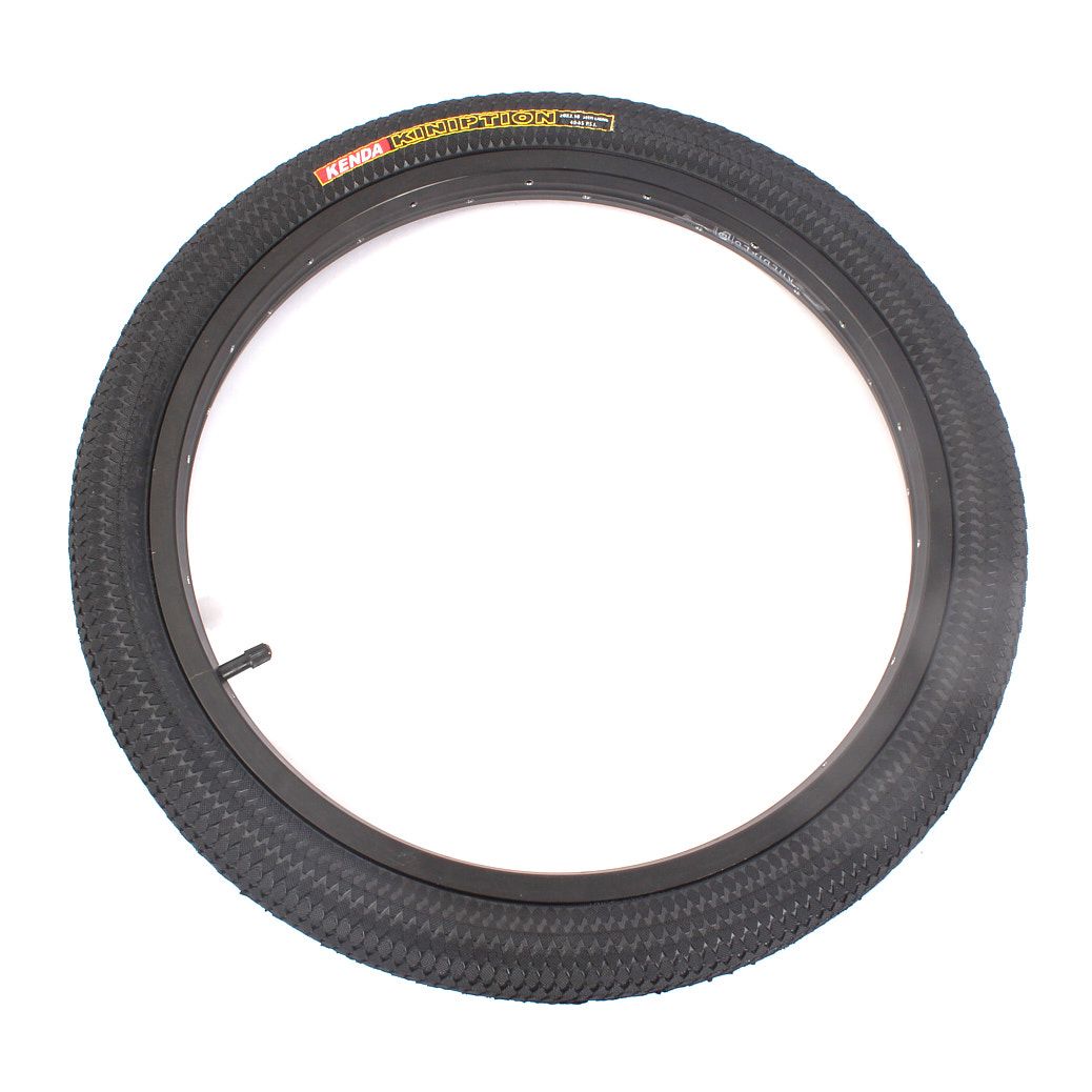 BMX tire set KENDA Kiniption 20 inch x 2.10 inch + AV inner tube