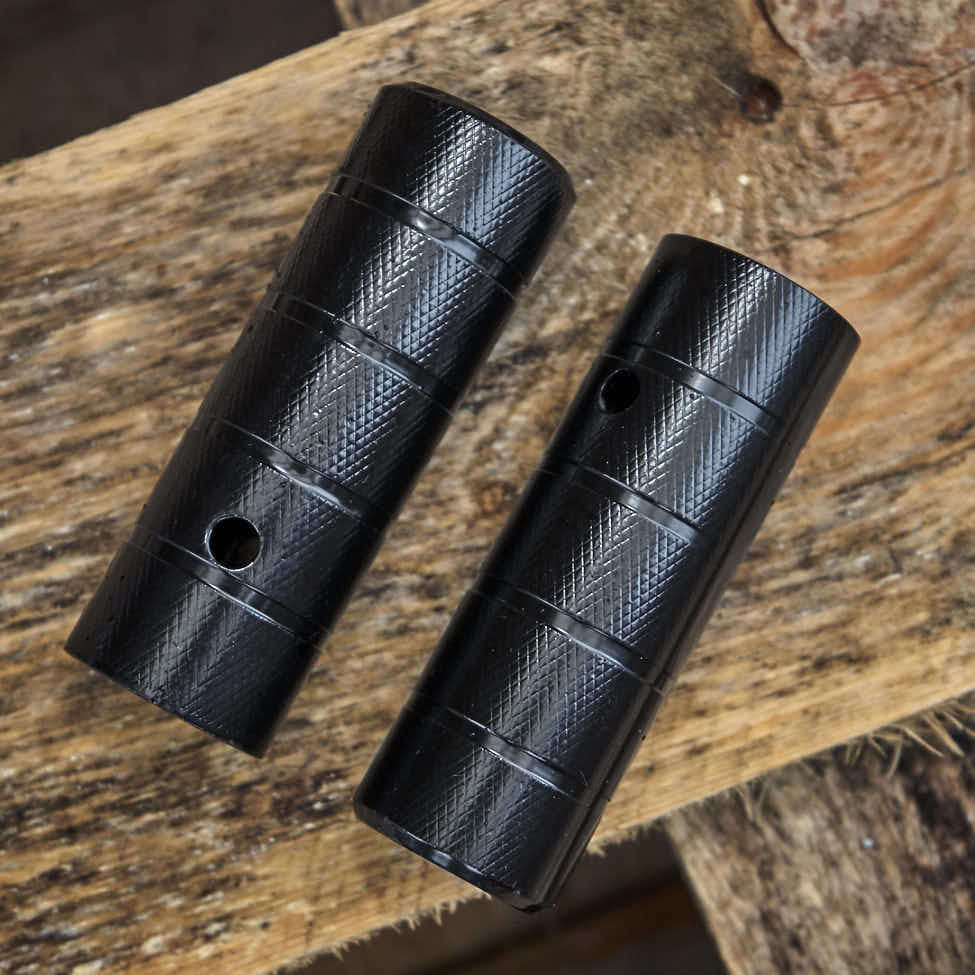 Ansicht von oben mit Rauung für mehr Grip schwarz