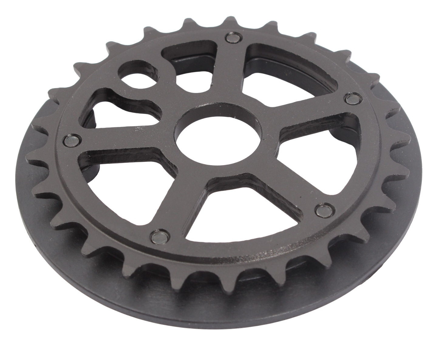 BMX sprocket with grind guard KHE MVP aluminum 25T