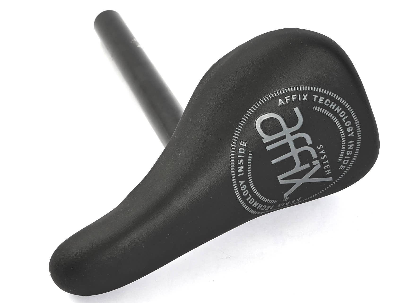 Selle combo de BMX KHE légèrement rembourré Sattelcombo mit AFFIX Aufschrift in Schwarz