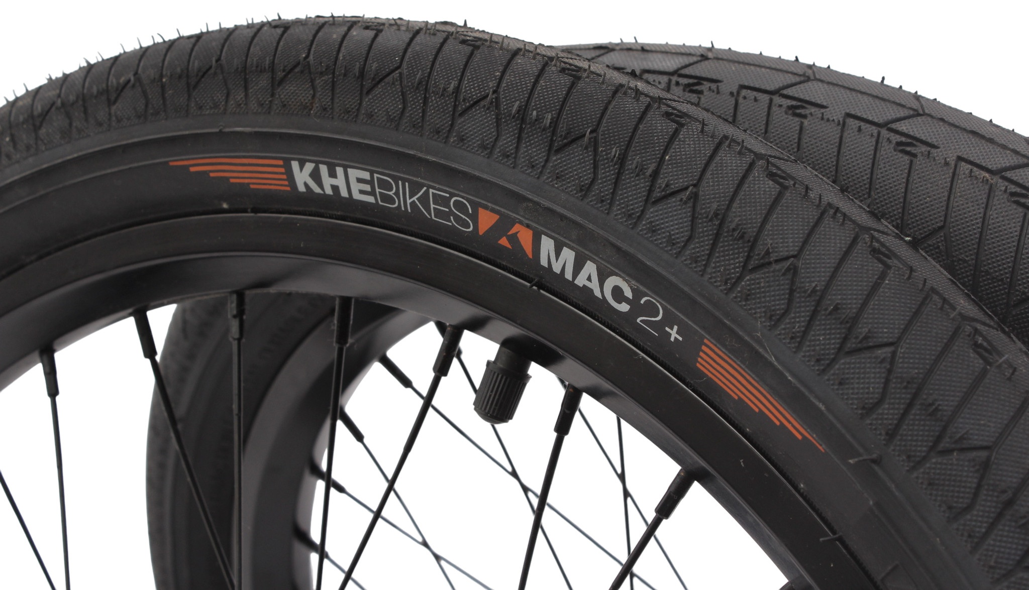 BMX wheelset Specter incl. KHE MAC2+ tires 20 inch 14 mm / 10 mm S/B