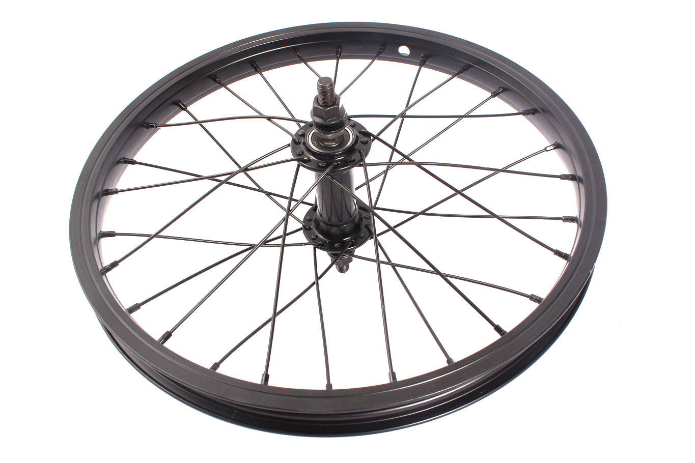 Vorderes Laufrad mit 10mm Achse in Schwarz