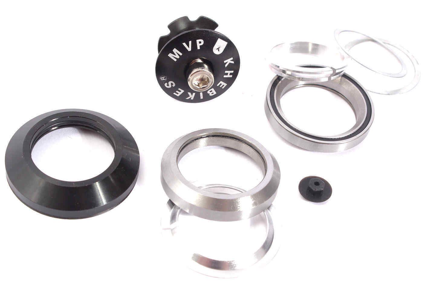 Übersicht Steuersatz aus Carbon und Aluminium