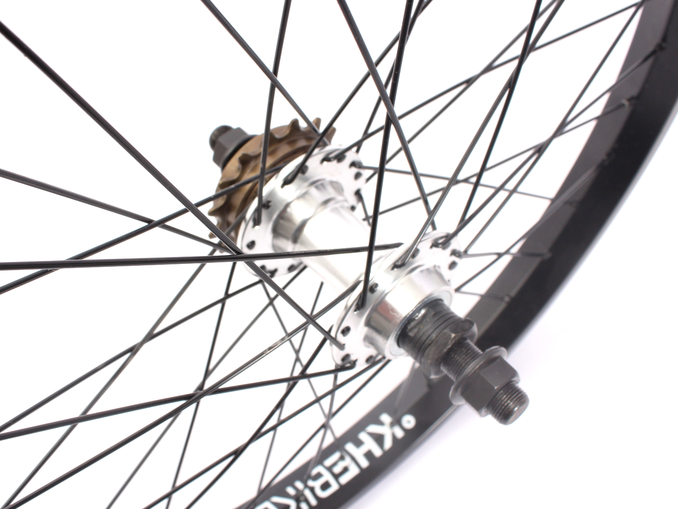 Roue arrière BMX KHE BARCODE 20 pouces 14mm