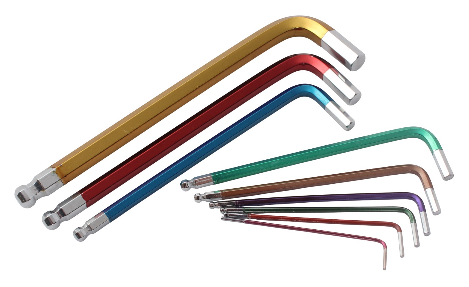 KHE 9-piece hex key set