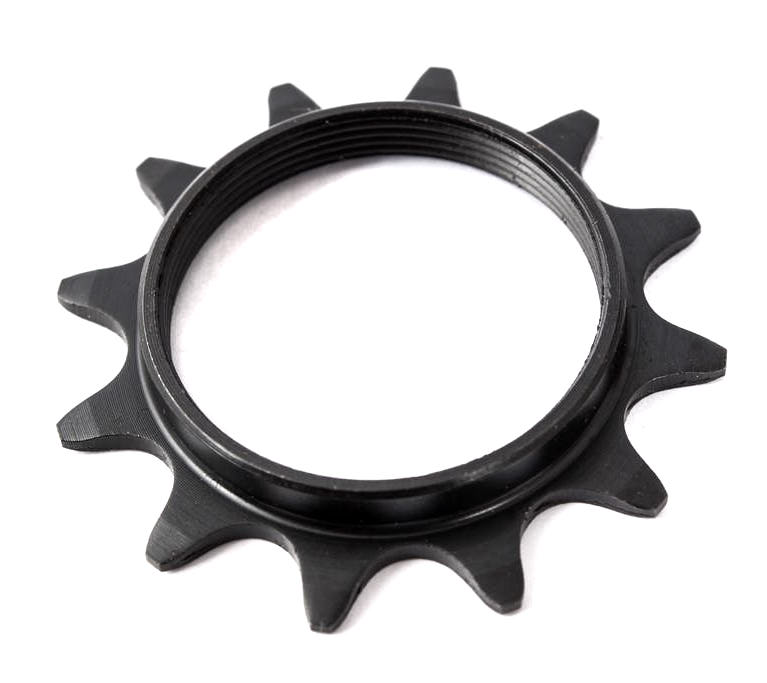 Schwarzes 12 Zahn BMX Schraubritzel