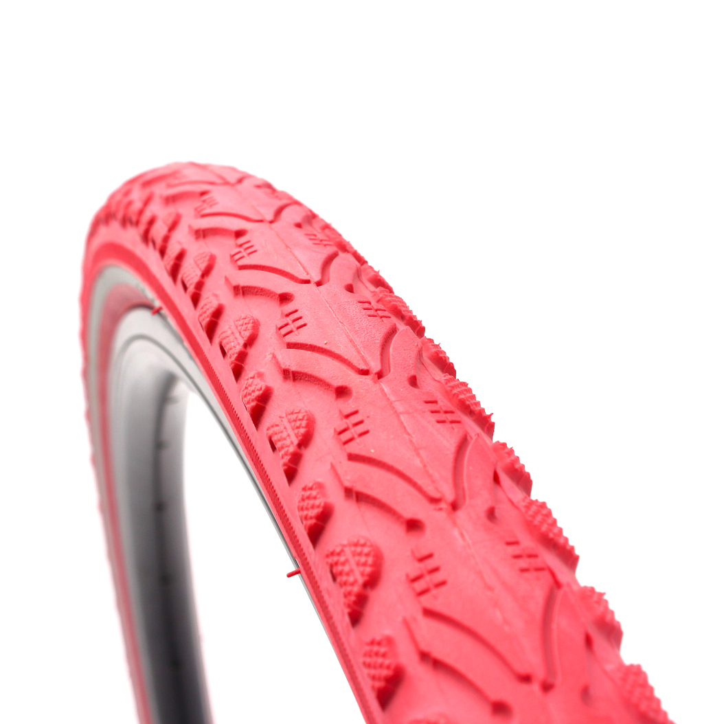 Pneus vélo route Set KENDA Khan Fixie 700x38C rouge