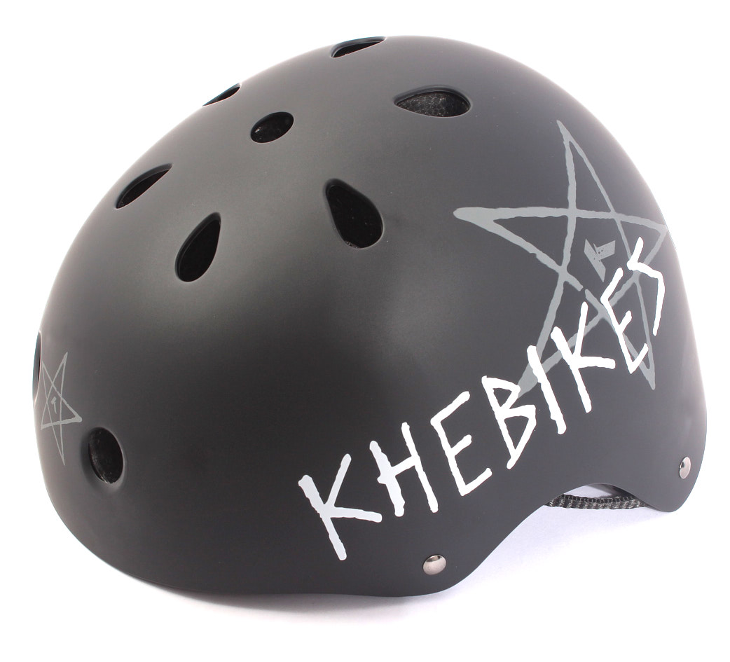 BMX Helm von KHE in Schwarz
