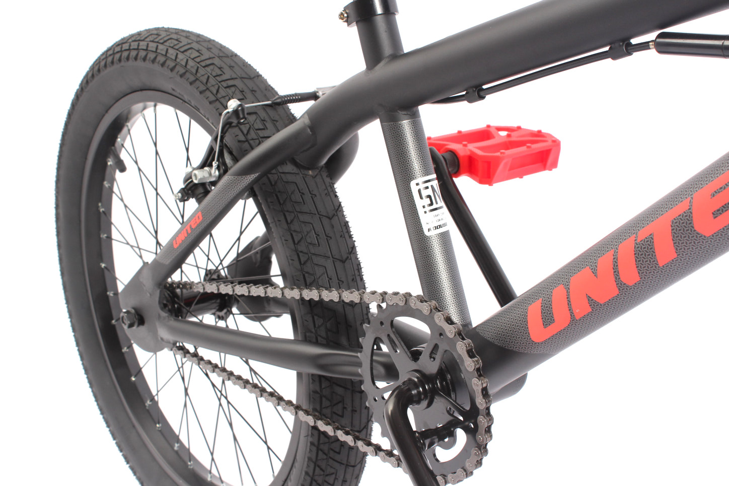 BMX Occasions N3: Vélo BMX KHE X UNITED ROOUSE 20 pouces 11,65kg BMX Occasions N3: Vélo BMX KHE X UNITED ROOUSE 20 pouces 11,65kg