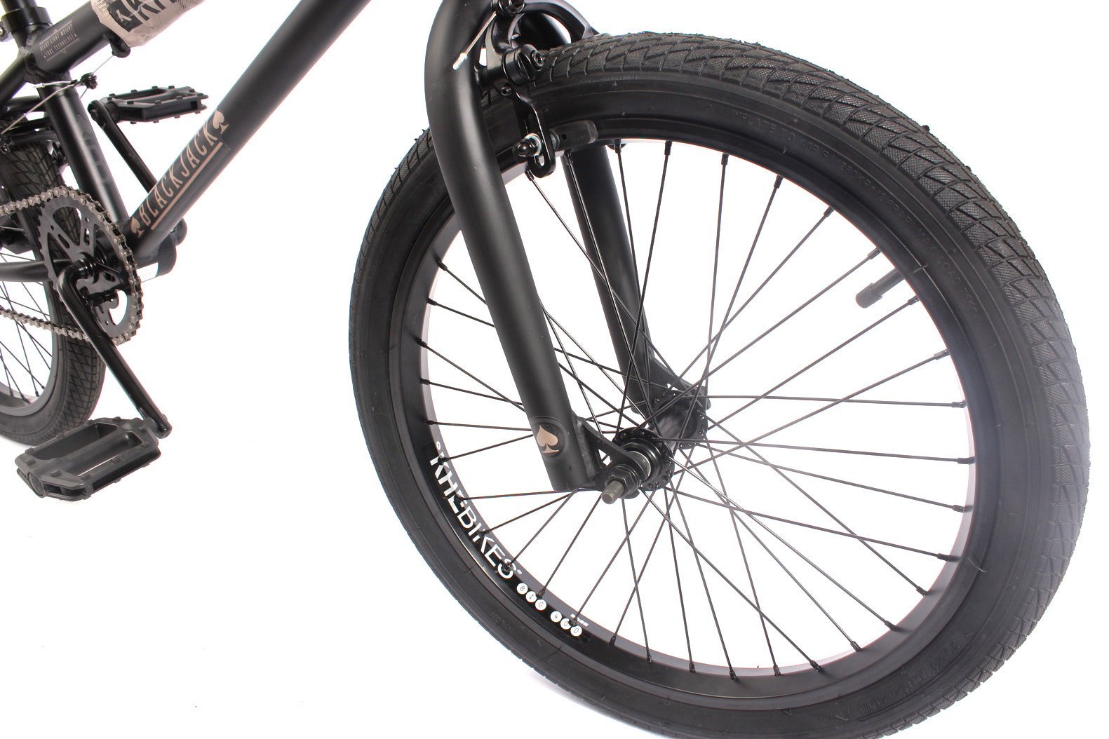 Outlet N3: BMX bike aluminum KHE BLACK JACK 20 inch 22.5lbs