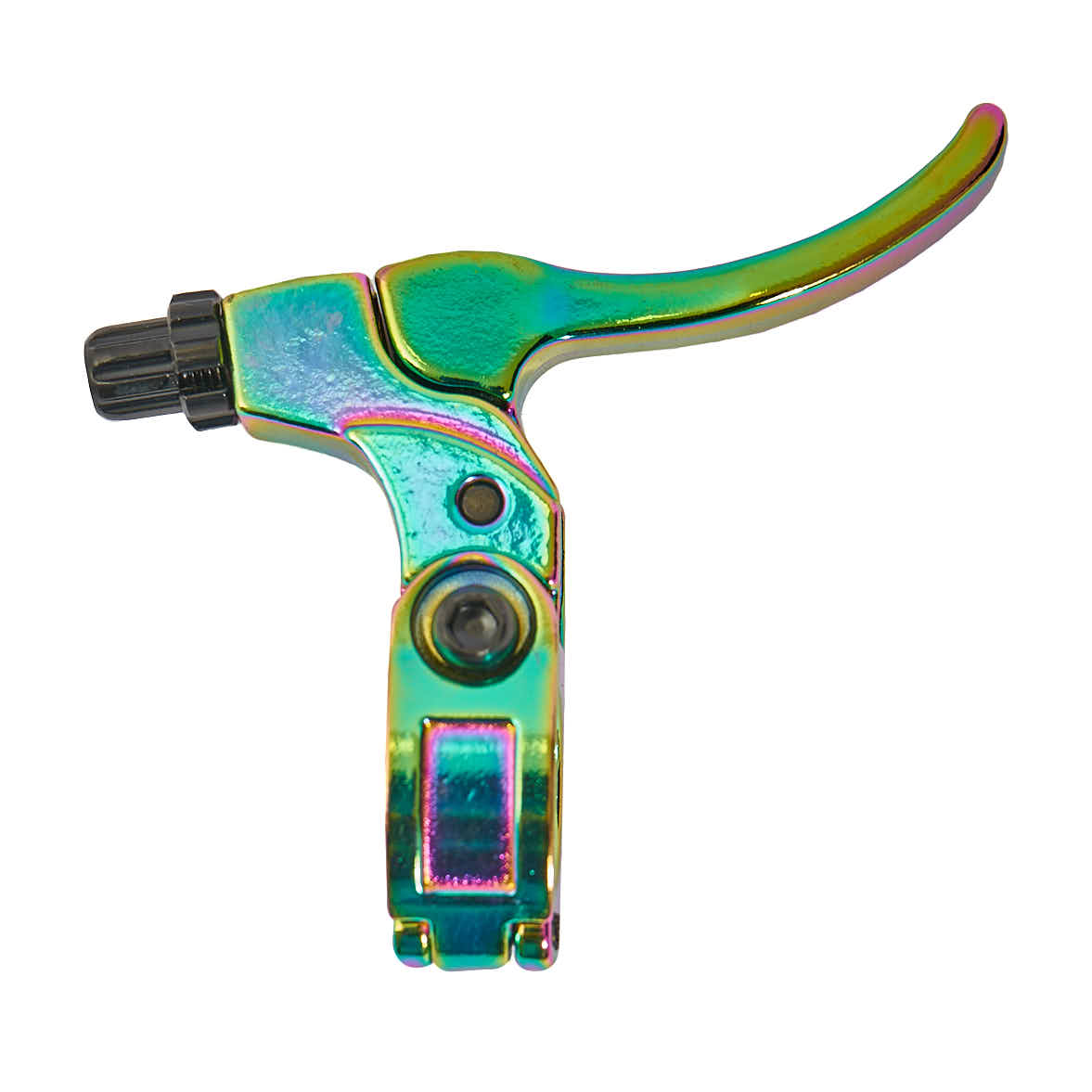 Linker Bremshebel von hinten mit Justierschraube