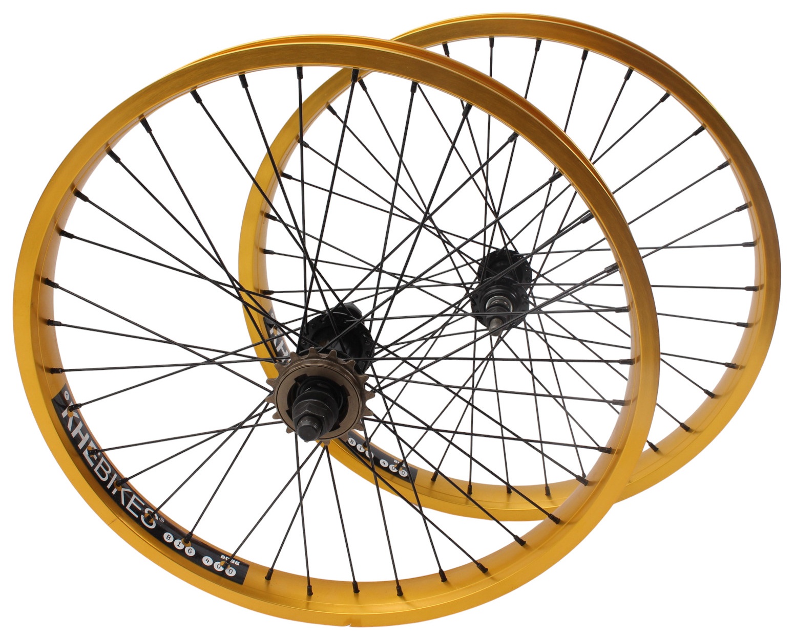BMX wheelset KHE PRISM 20 inch gold
