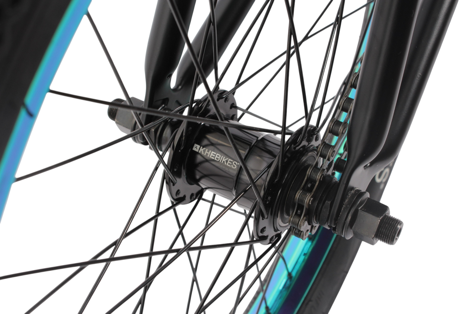 BMX Bike KHE CIRRUS PRO FC 20 Inch Black 10,2kg