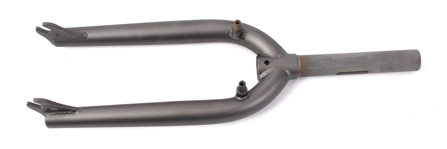 Fourche BMX KHE PLASM 20" HiTen U-Brake AFFIX 1140g 10mm 1 1/8" Gris