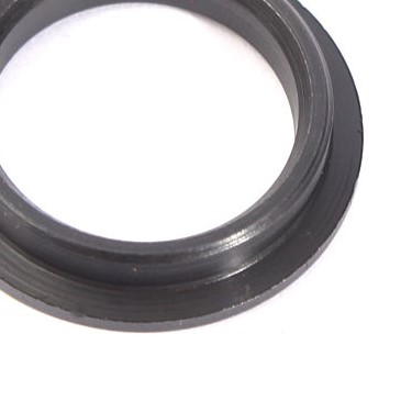 Schwarzer Kettenblattadapter mit 19mm Innendurchmesser 