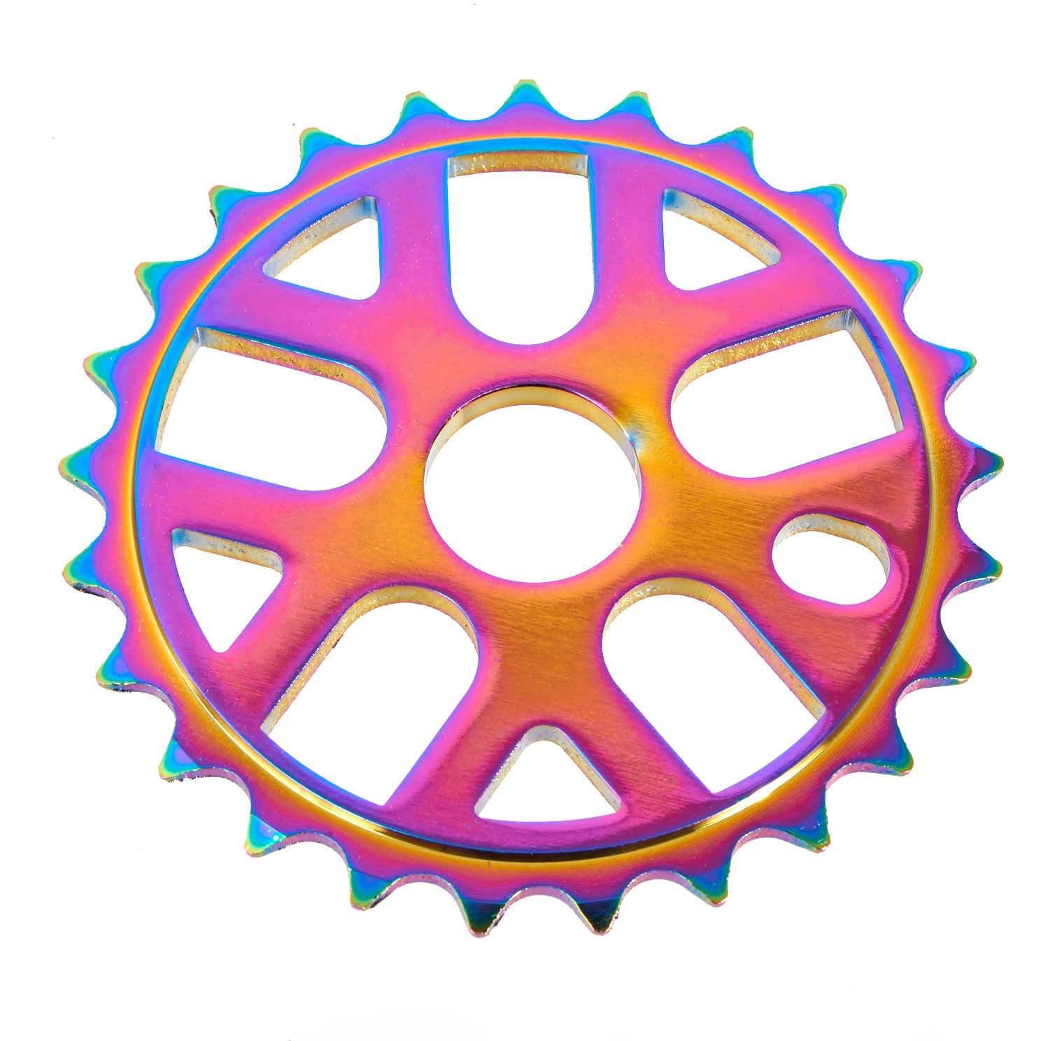 BMX Kettenblatt von MVP in Oil Slick Farbe BMX Kettenblatt von MVP in Oil Slick Farbe