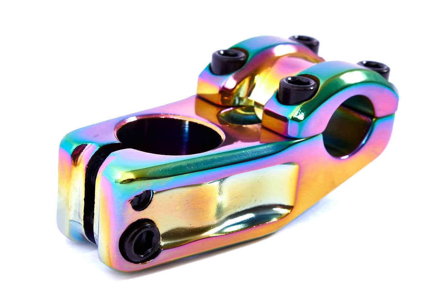 Seitenansicht BMX Vorbau Oil Slick