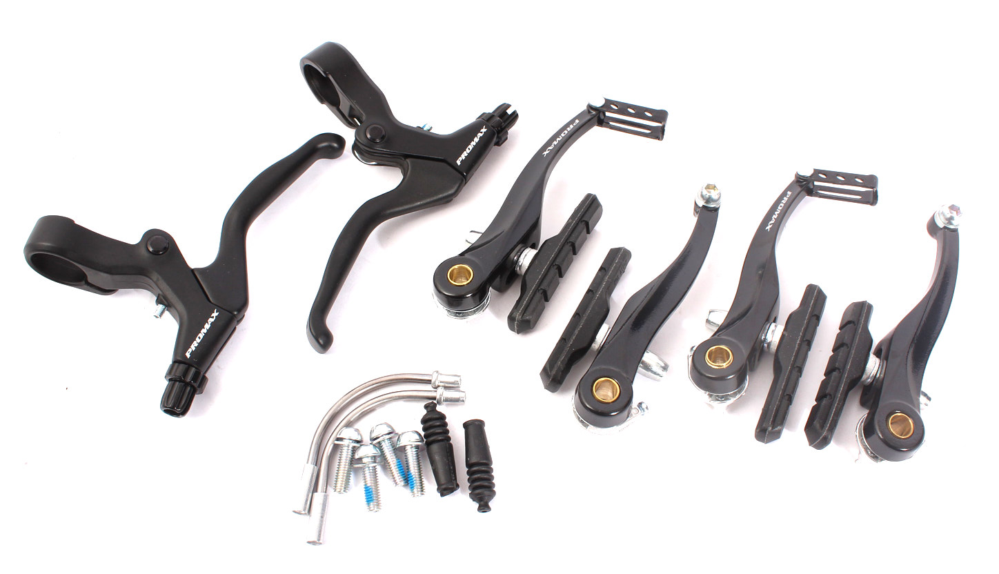 Kit V-brakes BMX avec levier de frein KHE PROMAX