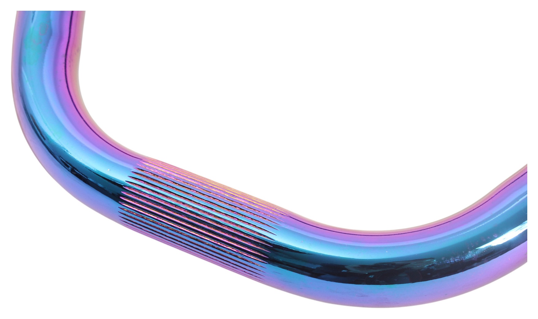 BMX Lenker KHE MVP 9 Zoll oil slick + KHE Pyramide Griffe