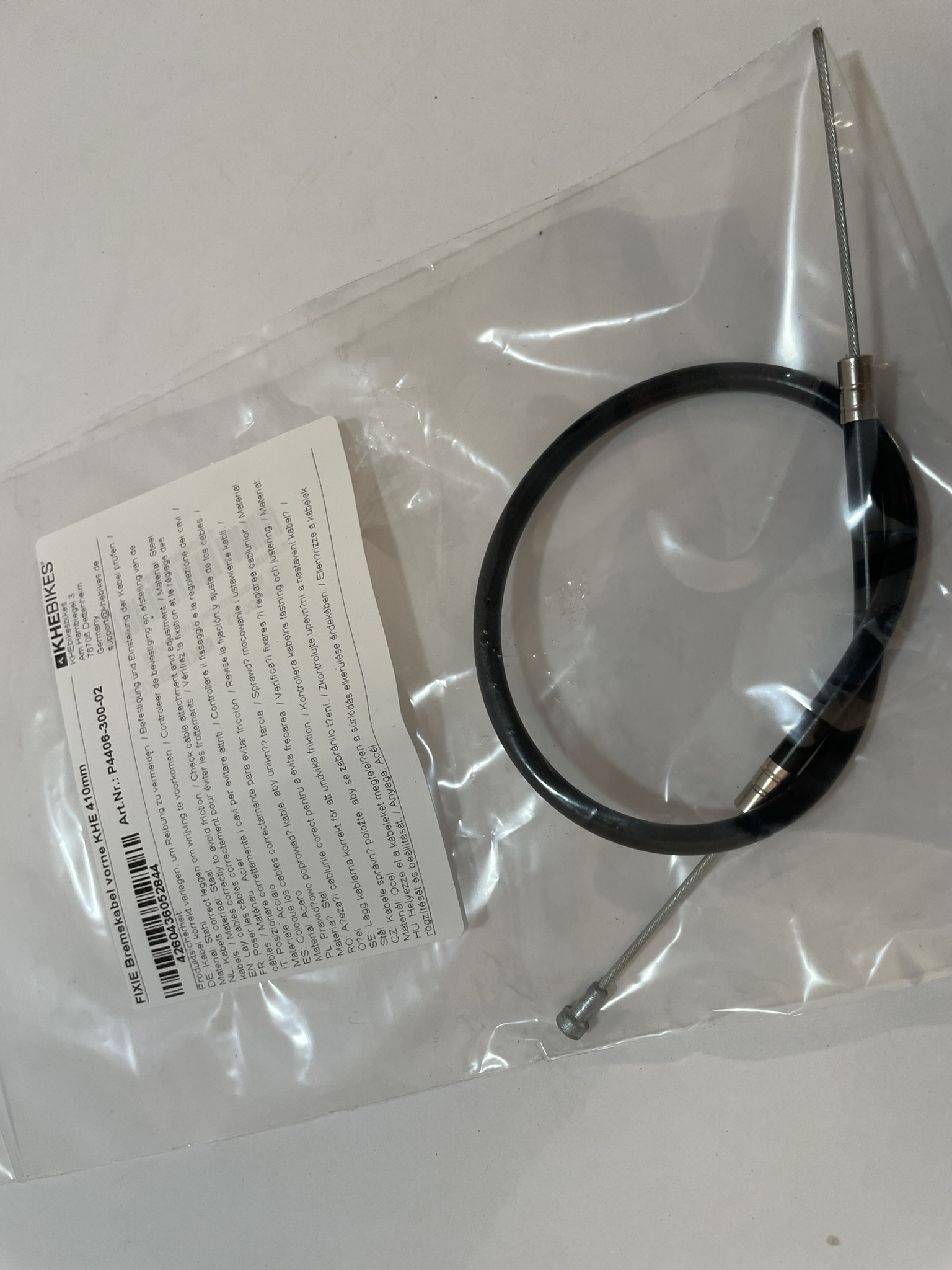 Câble de frein avant FIXIE KHE 410mm