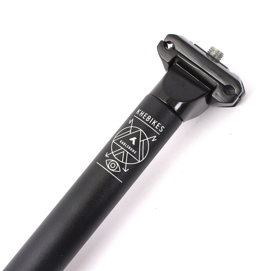 BMX Patentsattelstange von MVP in Schwarz