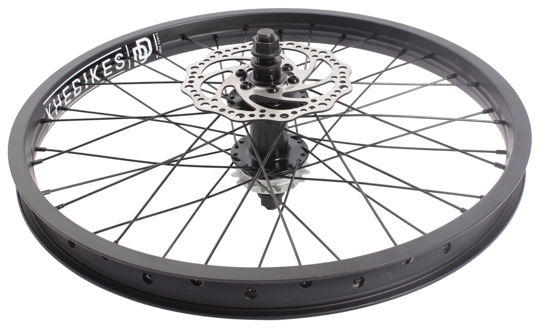 BMX rear wheel KHE Black Jack DISC 20 inch 14 mm