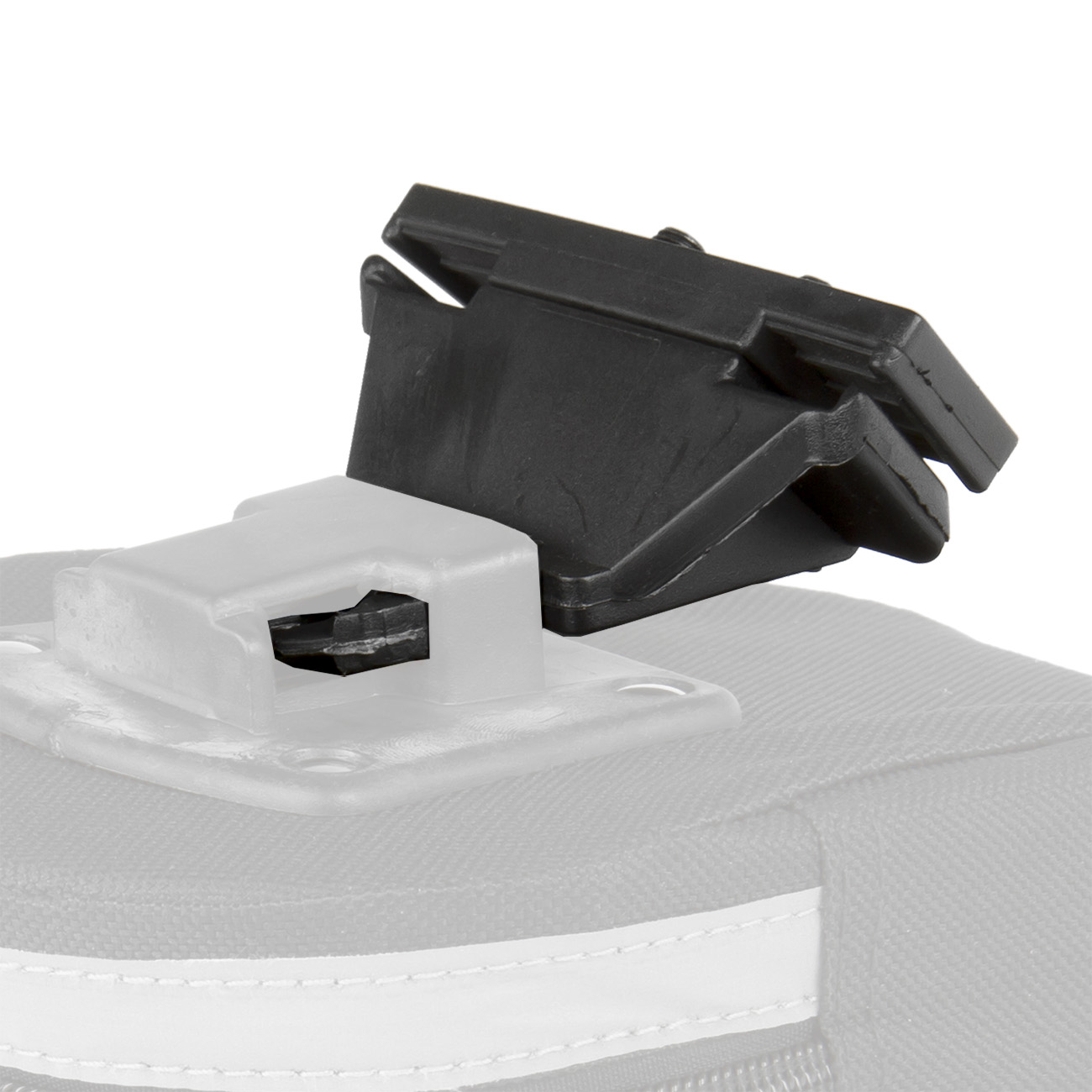 Clip M-Wave KHE pour sacoche de selle Tilburg
