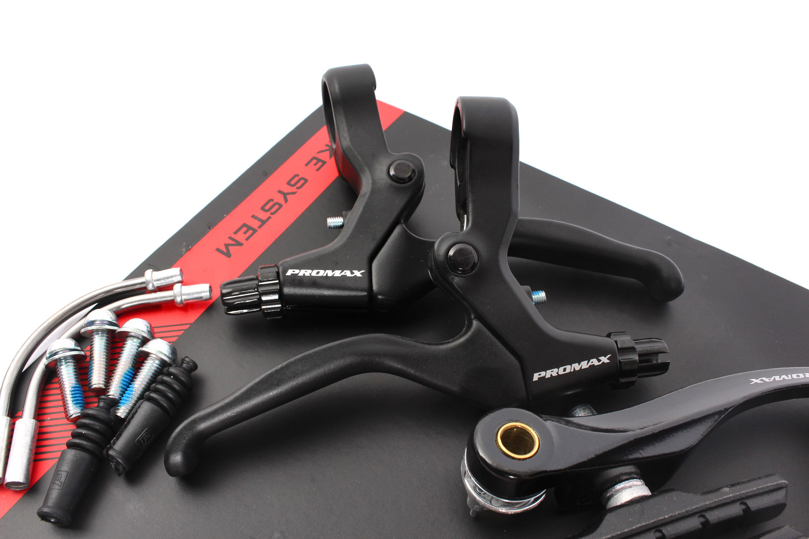 Kit V-brakes BMX avec levier de frein KHE PROMAX