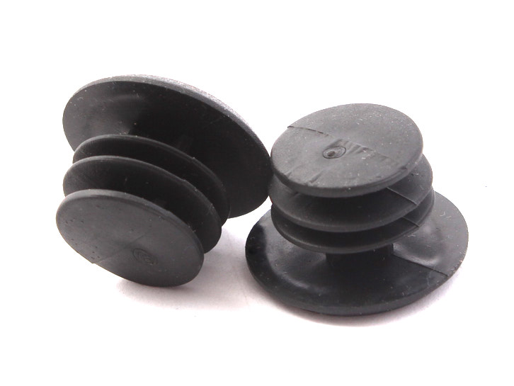 BMX Lenkerenden von KHE in Schwarz