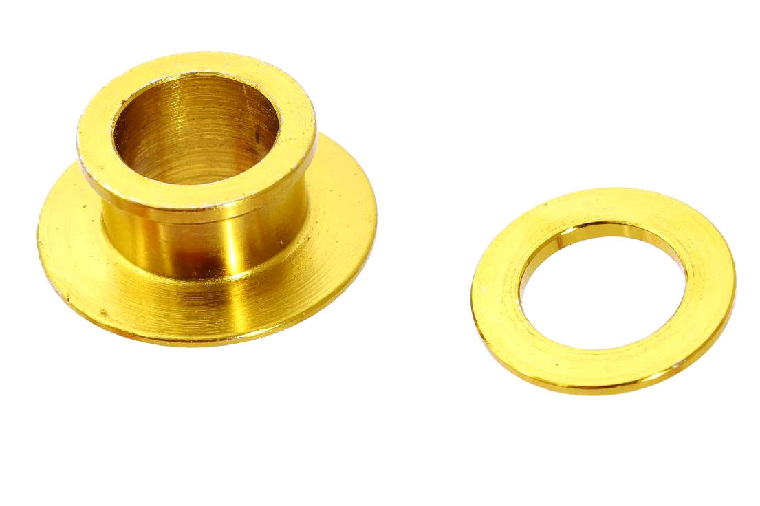 Goldener Nabenadapter mit 14mm Durchmesser