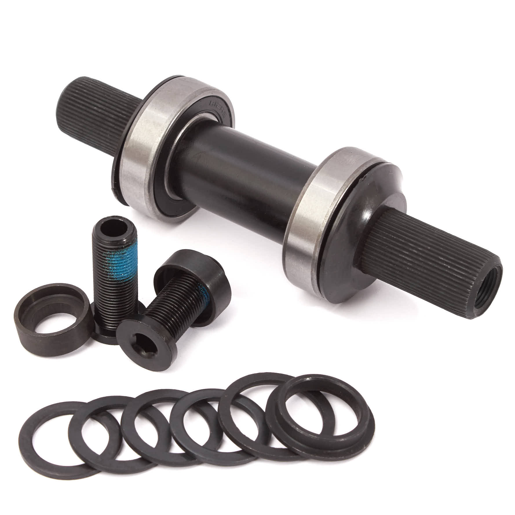 BMX Tretlagerset von KHE in Schwarz