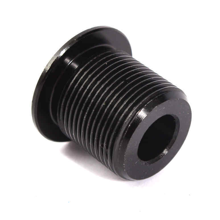 Seitenansicht Gabelschraube Aluminium