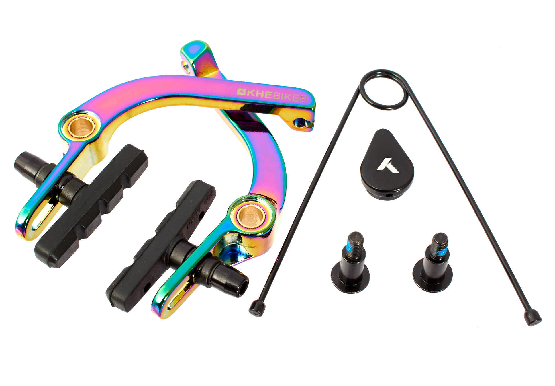 BMX U-Bremse hinten mit Spring Hanger Feder und 2 Schrauben