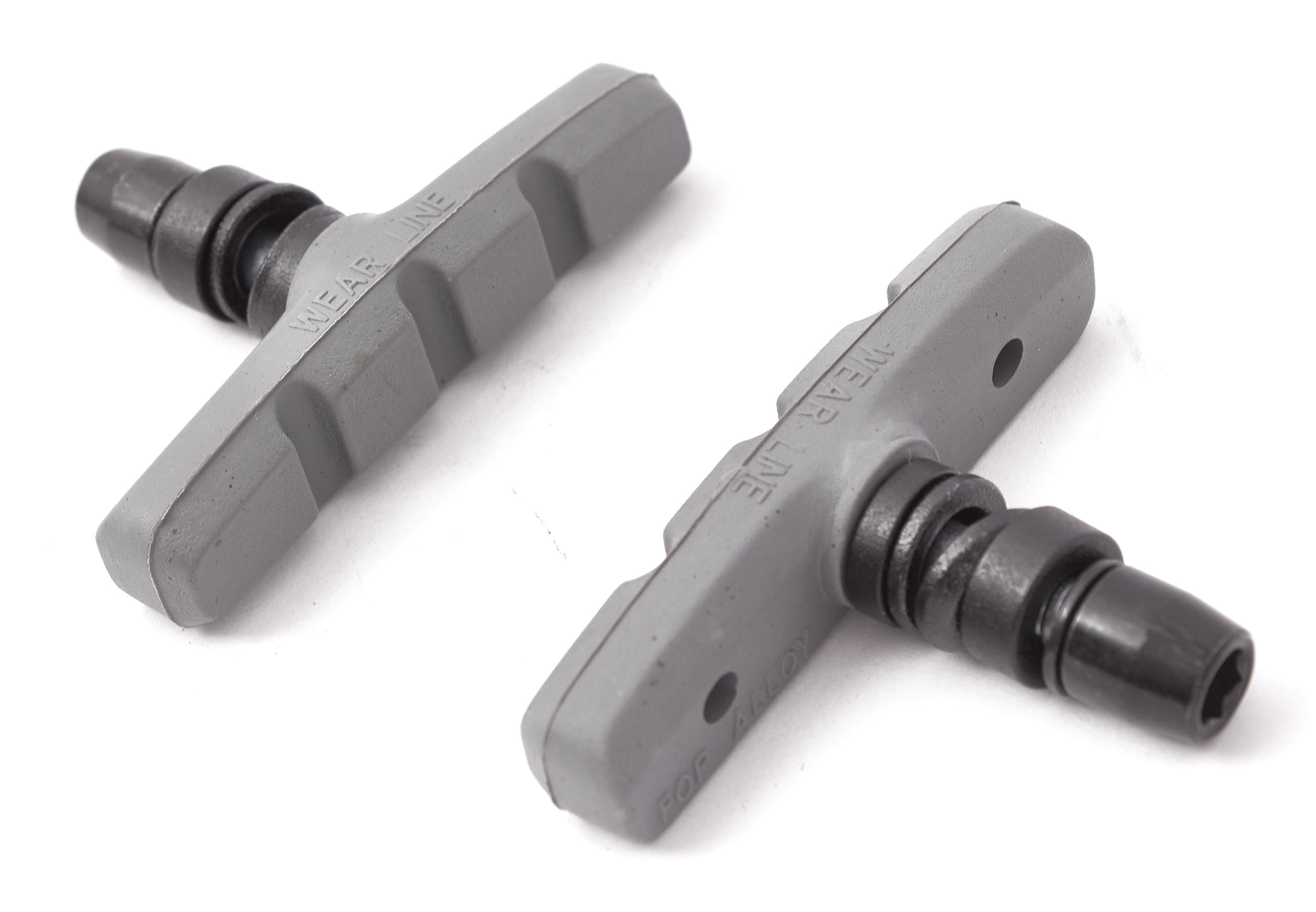 Graue, weiche BMX Bremsschuhe 1 Paar