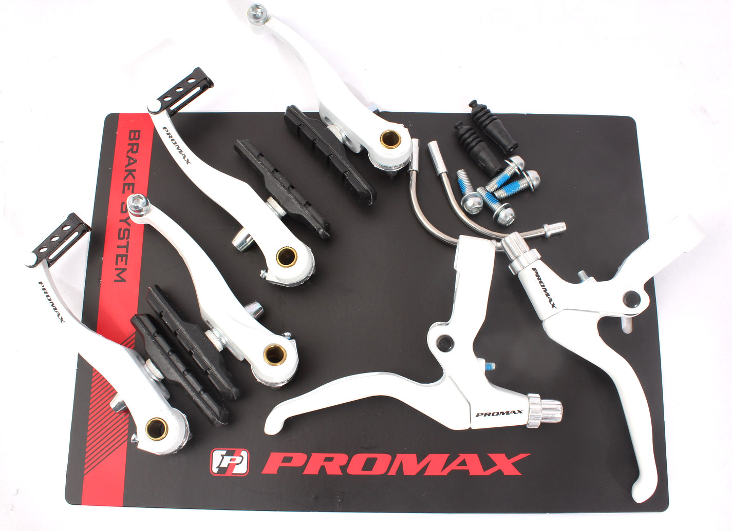 Kit V-brakes BMX avec levier de frein KHE PROMAX