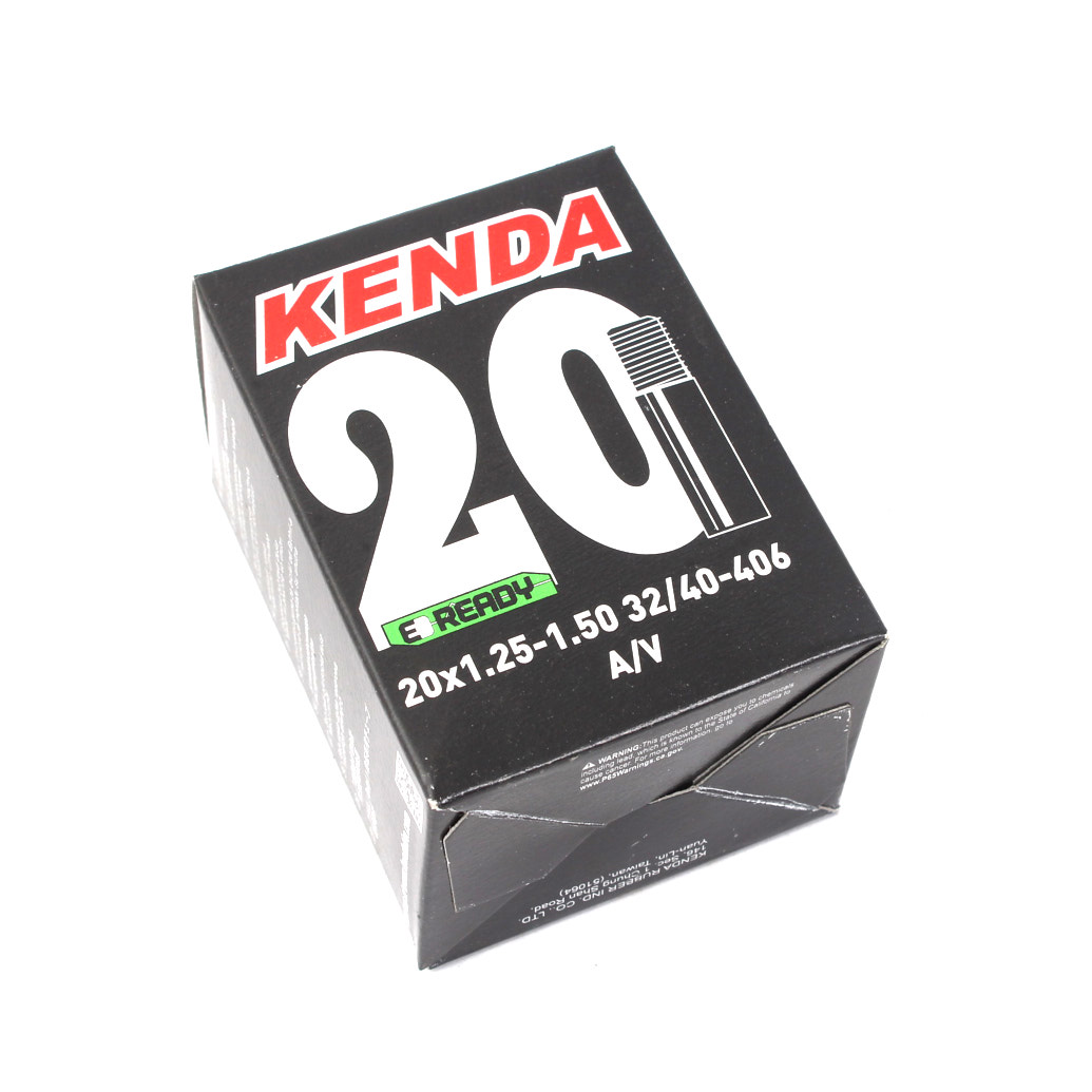 Chambre à air de vélo KENDA 20 x 1,25 - 1,50 pouces AV