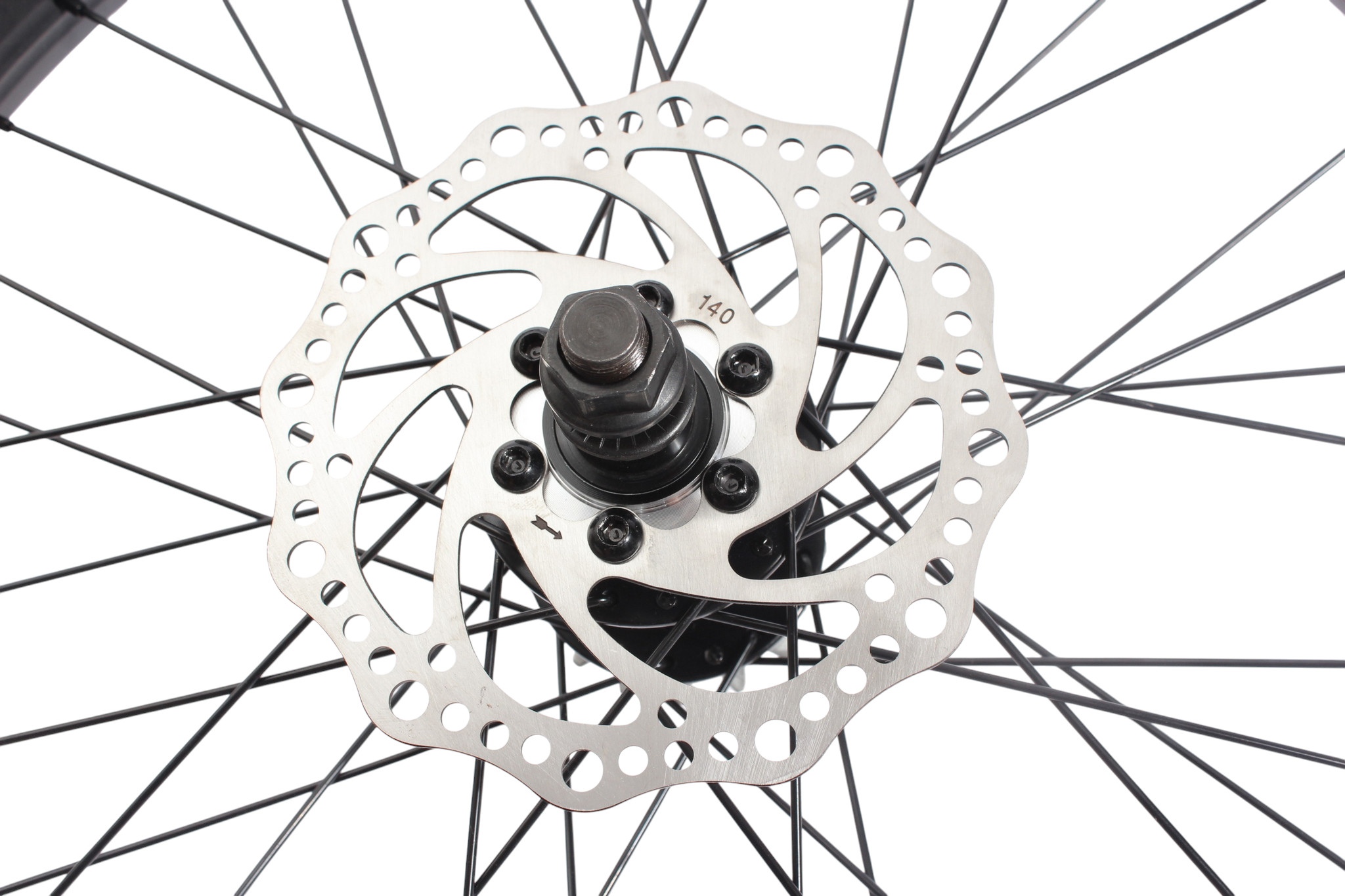 BMX rear wheel KHE Black Jack DISC 20 inch 14 mm