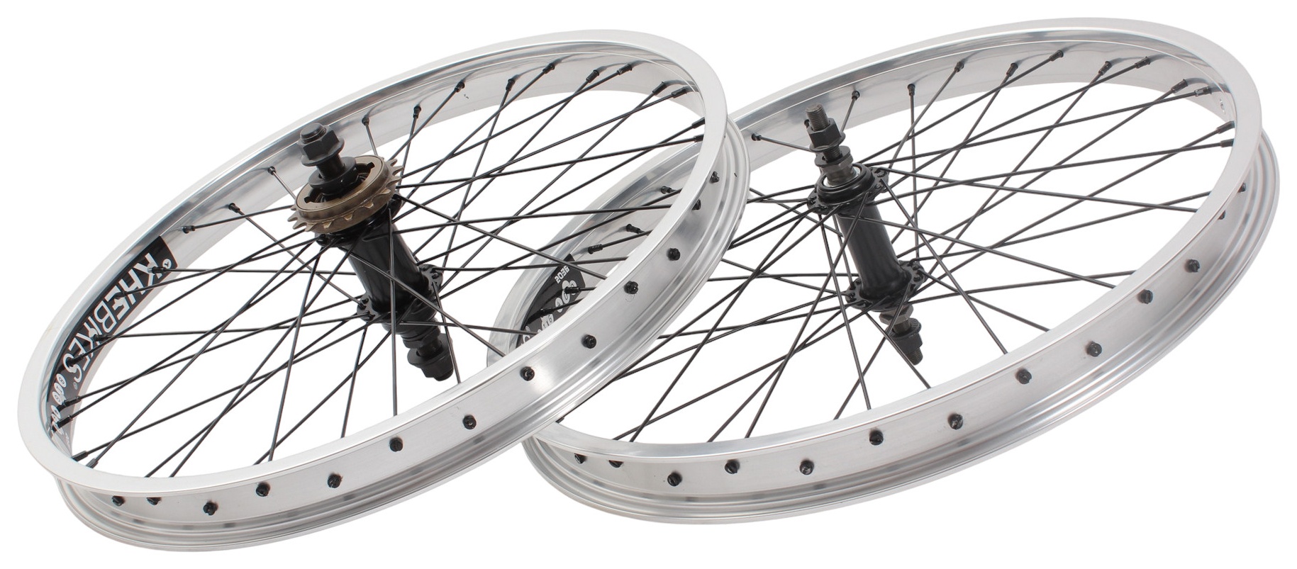 BMX wheelset KHE PRISM 20 inch silver