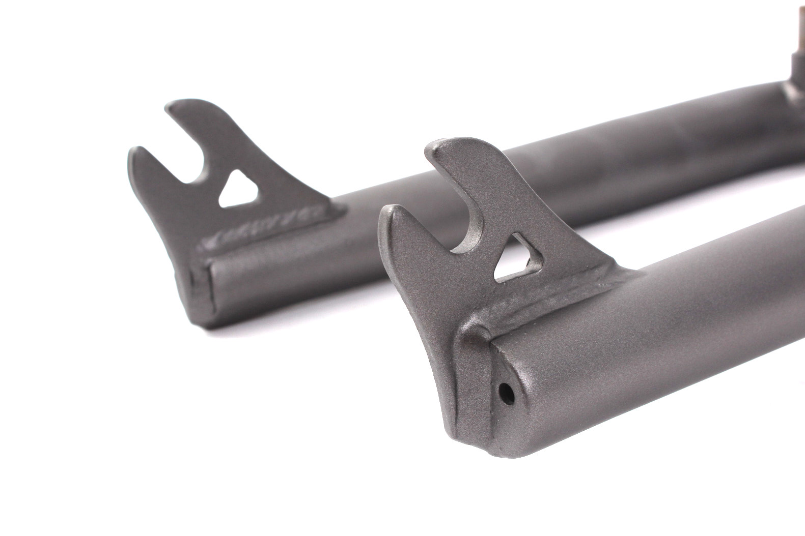 Fourche BMX KHE PLASM 20" HiTen U-Brake AFFIX 1140g 10mm 1 1/8" Gris