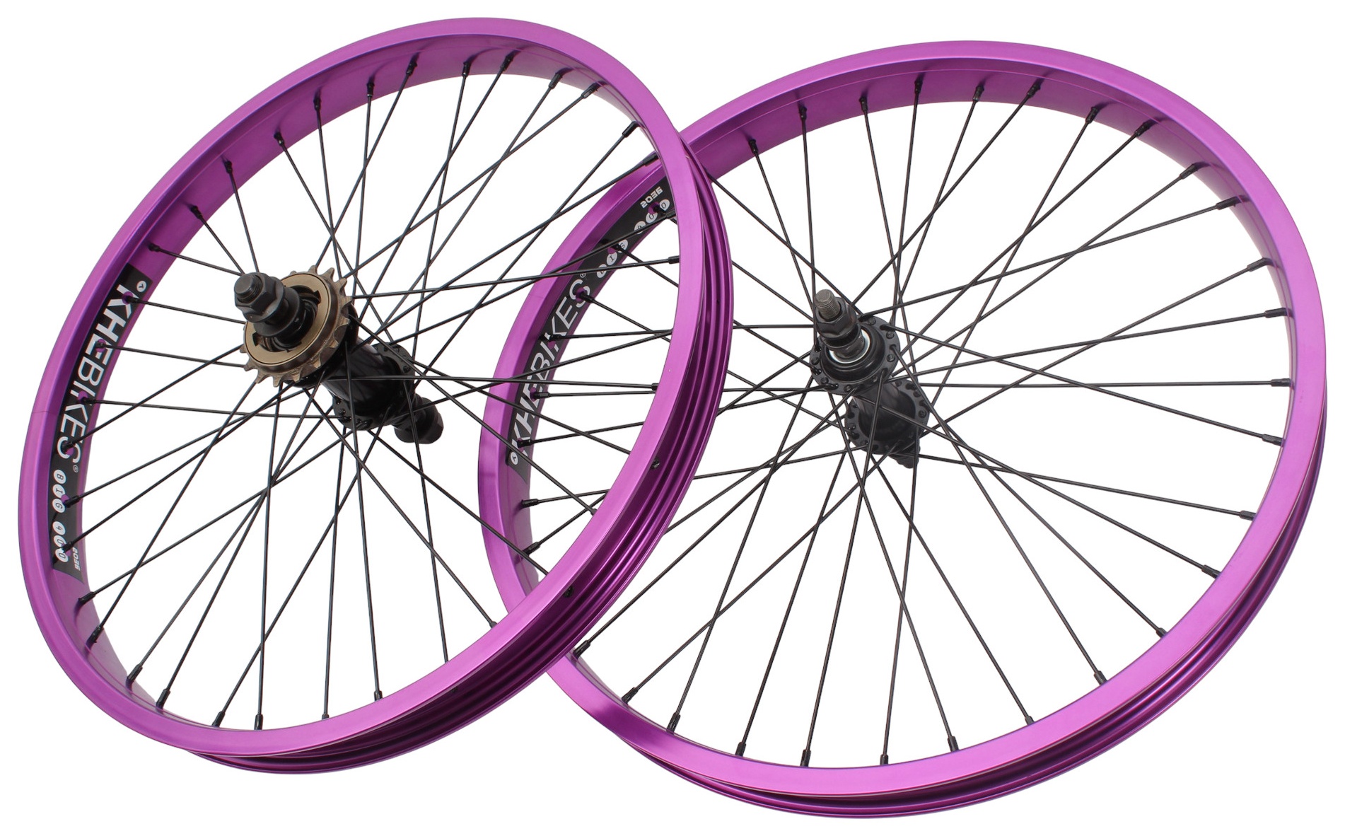 BMX wheelset KHE PRISM 20 inch purple