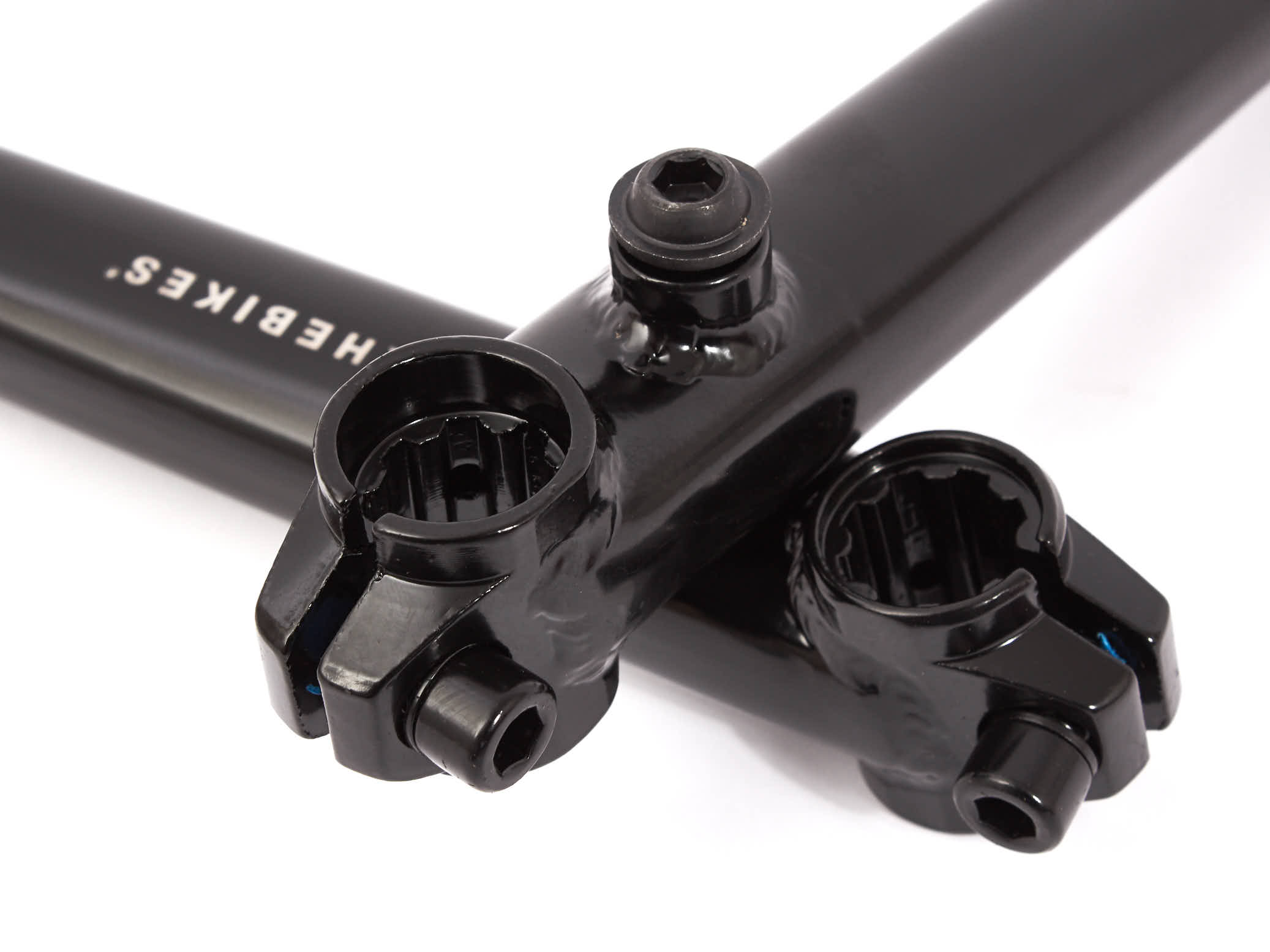 Nahaufnahme Kurbelarmende mit 8er Verzahnung