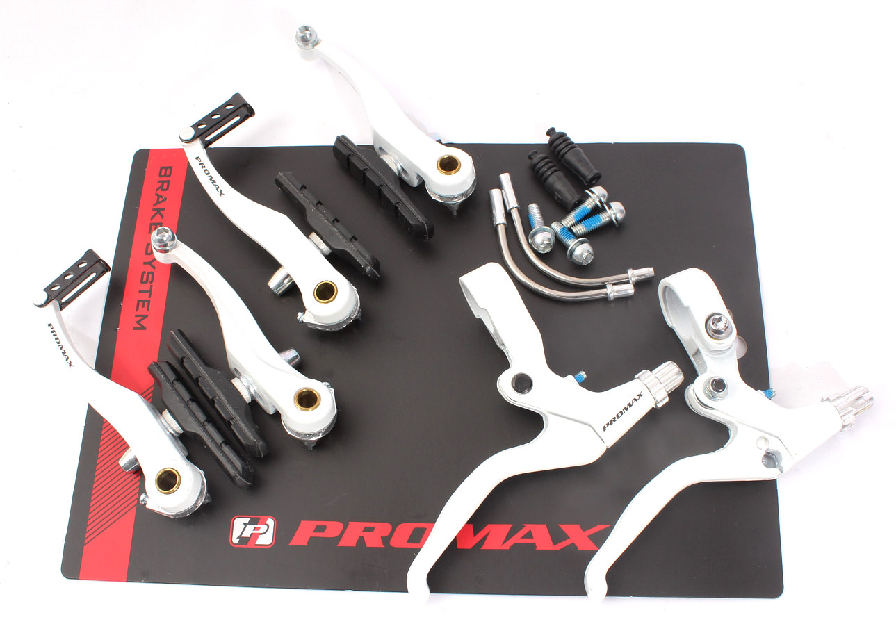 Kit V-brakes BMX avec levier de frein KHE PROMAX