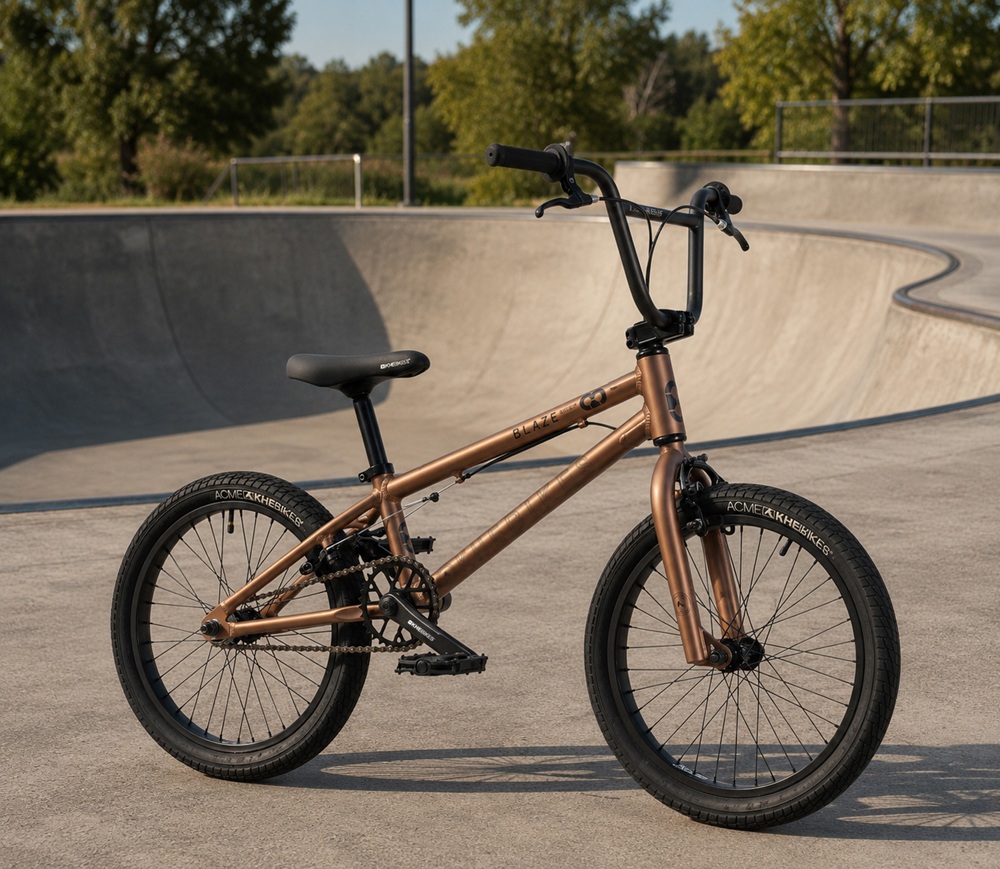 Outlet N1: BMX Bike Aluminium KHE BLAZE AL 18 inch 20.5 lbs