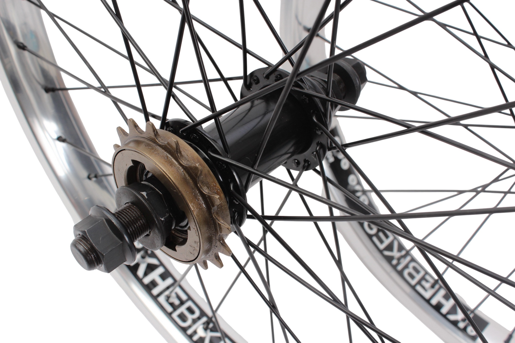 BMX wheelset KHE PRISM 20 inch silver