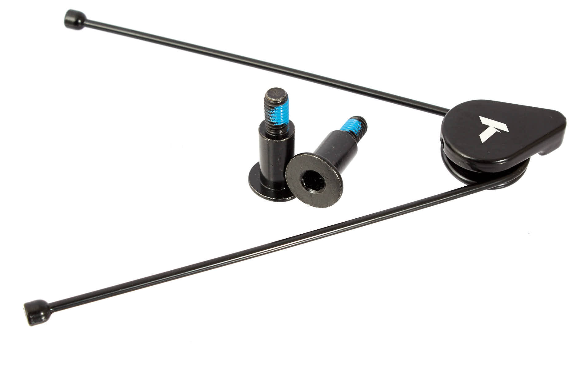 Komplette Spring Hanger Feder mit KHEbikes Logo und 2 Schrauben für Monatge